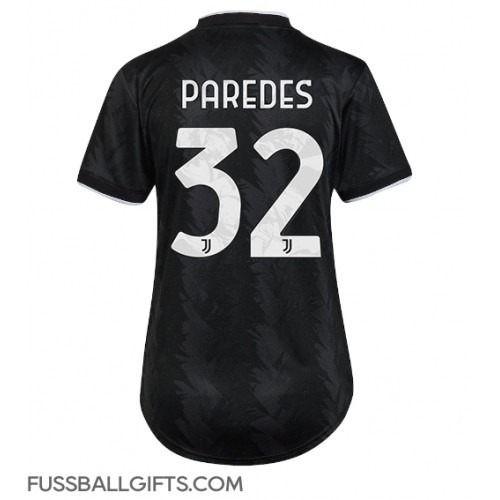 Juventus Leandro Paredes #32 Fußballbekleidung Auswärtstrikot Damen 2022-23 Kurzarm